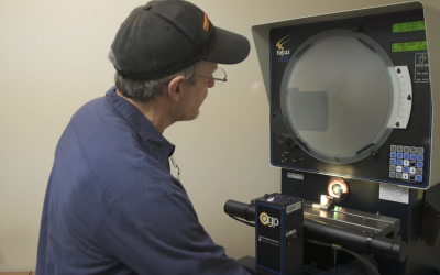 The Value of Updated Equipment: A New Optical Comparator